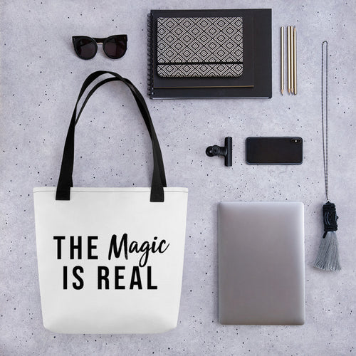 The Magic is Real All-Over Print Tote