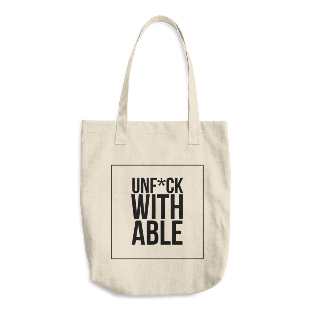Can't touch this.  UNF*CKWITHABLE tote. - Worthy Human